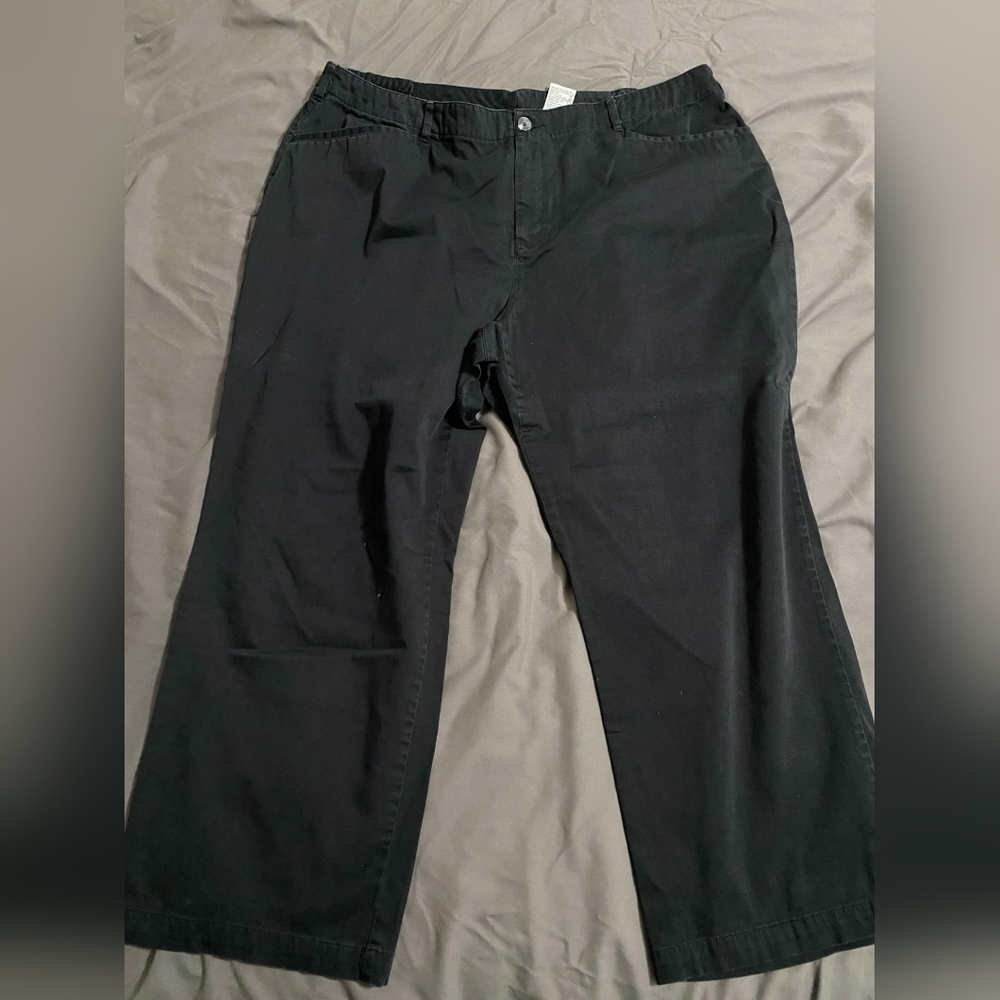 Black Pants White Stag Size 20W